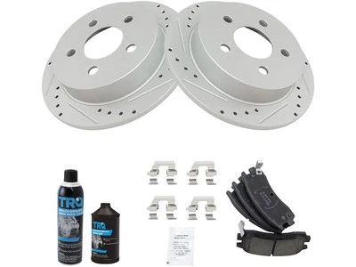 Kit de pastillas de freno y rotor trasero Oldsmobile Alero 1999-2004 68514QCDY 2000 2001 Foto 1 de 2