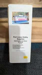 Nuovo Vecchio Stock Scala S Old Fashioned Diner Modello Port Lines Hobby 1:64 - Foto 1 di 4