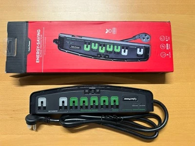 CyberPower P705G Energy Saving Surge Protector Power Strip, 2100 Joule, 5ft Cord - Image 1 of 4