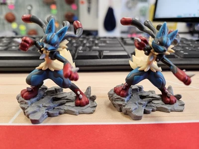(2) Pokemon TCG - Mega Lucario ex Figura Colección Exclusiva - Solo Figura Foto 1 de 2