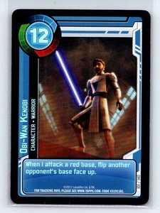 OBI-WAN KENOBI 2011 Topps Star Wars Clone Wars Adventures TCG Foil #101 - Picture 1 of 2