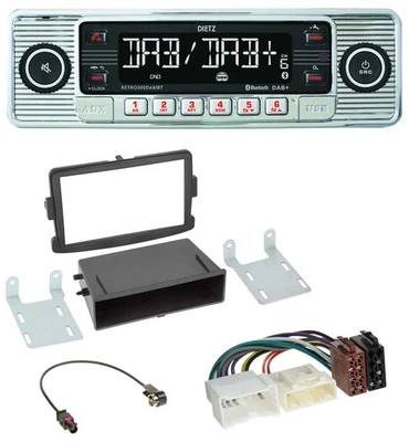 Dietz Bluetooth MP3 DAB USB Autoradio für Dacia Dokker, Duster, Lodgy - Bild 1 von 4
