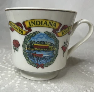 Indiana Hoosier State Indianapolis / Riverboats souvenir Lugene's Cup - Foto 1 di 3
