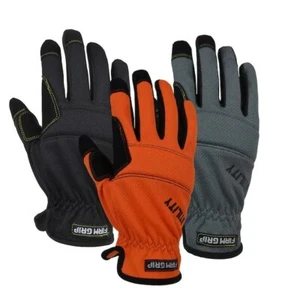 3-Pack Gloves Firm Grip Utility Working Size X-Large High Dexterity Performance - Picture 1 of 13