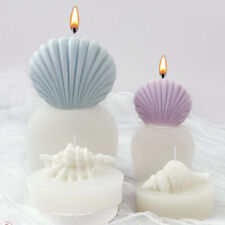 Silicone Candle Molds Soap Making Mould DIY Shell Craft Scented Wax Candles Mold