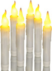 Ymenow Flameless Candles with 6 Hour Timer, Set of 6 LED Battery Operated Floati