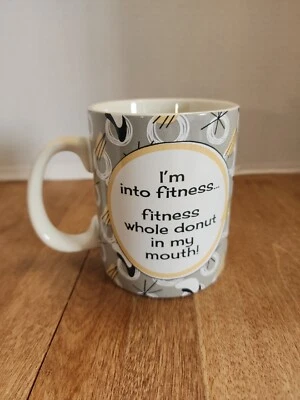 Donut Theme Coffee Mug Primatives by Kathy 12 oz - Image 1 of 4