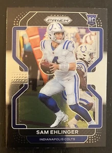 2021 Panini Chronicles Sam Ehlinger Prizm Black #PB-18 RC SP Colts Rookie - Picture 1 of 2