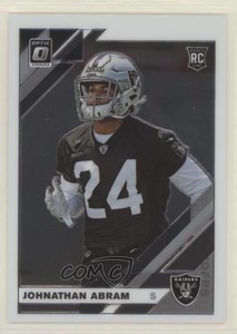 2019 Panini Donruss Optic Rookies Johnathan Abram #111 Rookie RC