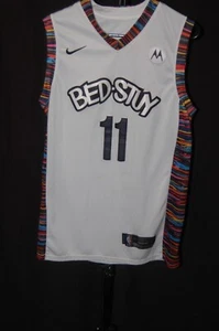 Nike Kyrie Irving #11 Brooklyn Nets Biggie Bed-Stuy Swingman Jersey Size 50 - Picture 1 of 9