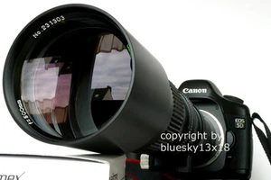 Super Tele 500 1000mm f Canon EOS 760d 100d 700d 650d 600d 550d 500d 1000d 1100d - Bild 1 von 1