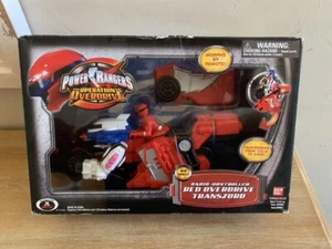 NUEVO POWER RANGERS OPERACIÓN OVERDRIVE RADIO CONTROLADO ROJO TRANSZORD CICLO ZORD - Imagen 1 de 4