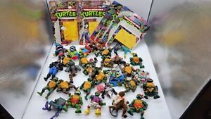 Junk Drawer Toys Lot Mixed Figures Teenage Mutant Ninja Turtles TMNT FOR PARTS