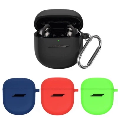 Silicone Case Cover For Bose QuietComfort Earbuds ii / QuietComfort Ultra