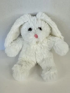 Animal Adventure White Bunny Rabbit 9” Peluche 2016 Pascua - Imagen 1 de 8