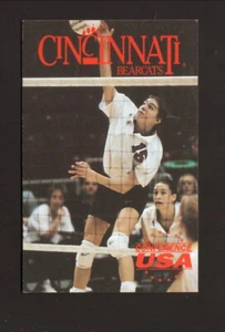 Cincinnati Bearcats--1997 Volleyball Pocket Schedule--Active Ankle - Picture 1 of 1