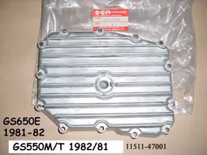 Suzuki GS500 GS550 GS650 Oil Pan NOS GS500E GS550L Oil Pump Cover 11511-47001 - Picture 1 of 10