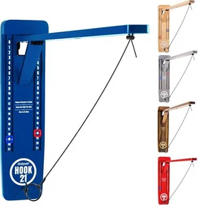 Hook 21 Wall Mount Ring Swing Game - Play Indoors or Outdoors with Foldable Arm - Picture 1 of 7