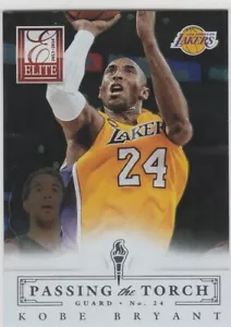 Tarjeta de baloncesto Kobe Bryant & James Harden 2013 de doble inserción Elite Rockets Lakers - Imagen 1 de 2