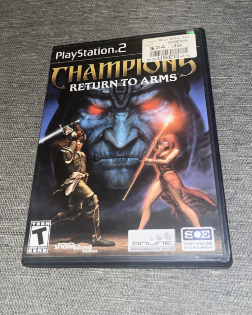 CHAMPIONS RETURN TO ARMS JOGO REPRÔ PARA PLAYSTATION 2