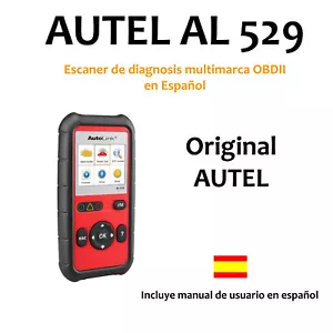 Autel AL529 OBD2 OBDII CAN Escaner diagnosis multimarca OBDII, ORIGINAL - Foto 1 di 1