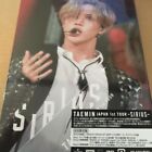 Taemin Japon 1st Tour Sirius DVD Premier Édition Limitée Avec Photo Livret