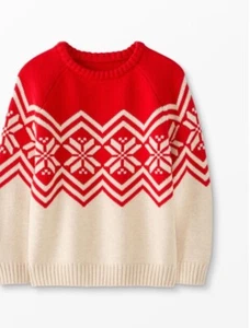 hanna andersson Scandi Snowflake 130 size 8 barely tried on condition  - Picture 1 of 4