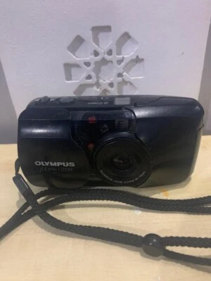 Olympus µ[mju:] Zoom 35mm Point & Shoot Film Camera with Strap - Vintage Compact - Image 1 of 4
