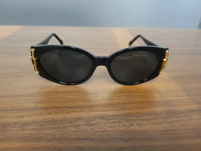Caviar sunglasses M.2105 Black And Gold With Rhinestones beautiful  - Image 1 of 4