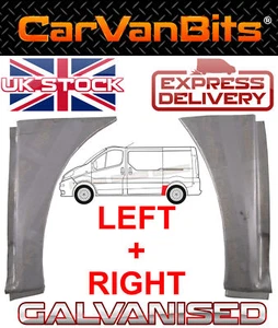 FOR VAUXHALL VIVARO TRAFIC PRIMASTAR SWB 01-14 IN FRONT REAR ARCH REPAIR PANEL 2 - Picture 1 of 13