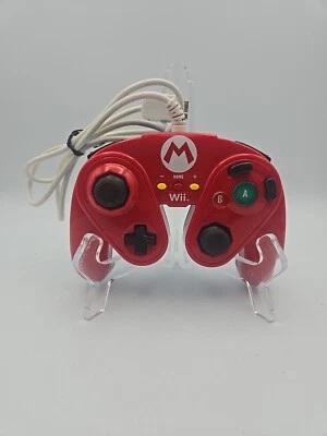 Nintendo Wii/Wii U Mario Controller (085-006) Wired Fight Pad TESTED NICE!! - Image 1 of 4