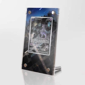 Mewtwo 052 - Vitrina de tarjetas protectoras de arte extendidas Pokémon - Imagen 1 de 3