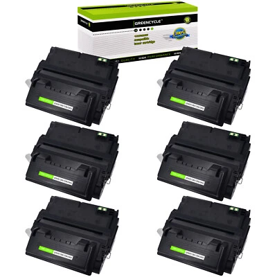 6PK High Yield Q1339A 39A Toner for HP LaserJet 4300tn 4300dtn 4300dtns Printer - Image 1 of 4