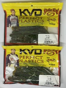 Strike King KVD Perfect Plastics 4" Amistad Special 8 Stück Lot 2 - Bild 1 von 6
