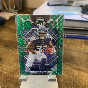 2023 Panini Mosaic #369 Tyjae Spears RC Rookie Titans Green Mosaic Prizm - Picture 1 of 6