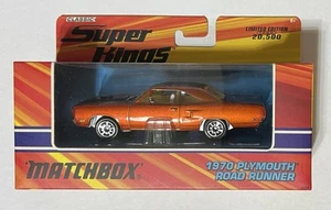 NEW in Box- 1970 PLYMOUTH ROAD RUNNER Matchbox Super Kings K-207 Limited Edition - Picture 1 of 3