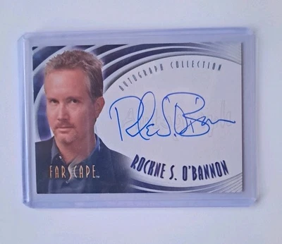 Farscape Season 1 Autograph Card A5 Rockne S. O'Bannon Series Creator & Writer - Image 1 of 2