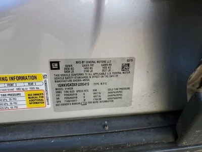 Radiator VIN J 11th Digit Limited Fits 07-17 ACADIA 2567547 Foto 1 de 4