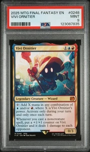 2025 Final Fantasy - English Vivi Ornitier #0248 PSA 9 - Picture 1 of 2