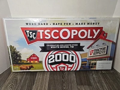 TSCopoly Limited Edition Tractor Supply Monopoly 2021 Rare New Sealed Tscopoly - Image 1 of 3