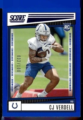 Score 2022 Score CJ Verdell Indianapolis Colts - Image 1 of 2