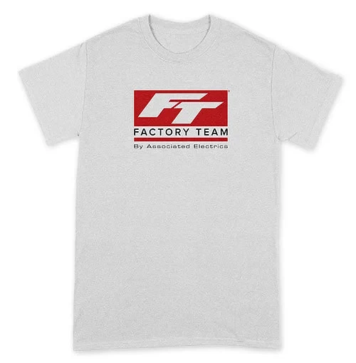 ASCSP161L  Team Associated Factory Team T-Shirt (White) (L) - Image 1 of 1