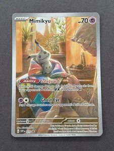 Mimikyu 75-Scarlet & Violet Paldean Fates Promo Card - Picture 1 of 2