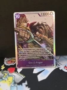 One Piece TCG English OP13-064 Gol D Roger SR Foil - Picture 1 of 2