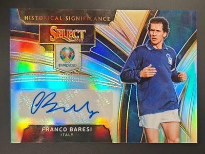 2020 Select UEFA Euro Historical Significance Franco Baresi Auto Autograph ITALY - Image 1 of 4