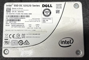 Intel DC S3520 SSDSC2BB480G7R 480GB 2.5” SATA SSD Drive - Picture 1 of 3