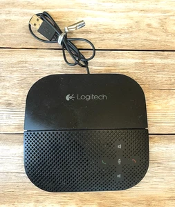 Haut-parleur mobile Logitech P710e S-00127 pour appels mains libres USB fonctionne - Photo 1 sur 5