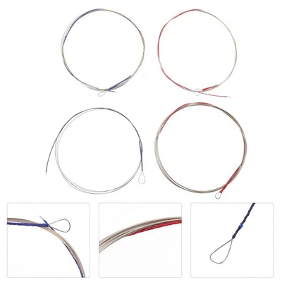 4pcs Professional Pipa Strings Practical Changing Strings for Pipa Use - Image 1 of 4