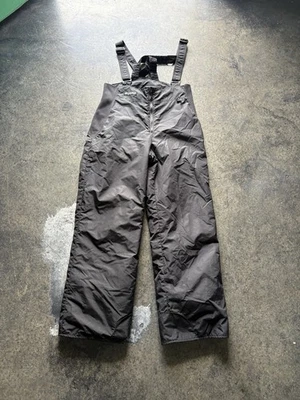 Columbia Pants Ski Overalls Men’s Medium Black Nylon Winter Insulated Snow VTG - Image 1 of 4