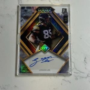 2024 Wild Card Auto Mania Logan Lee Silver Prizm Auto Rookie RC /3 SSP - Bild 1 von 2